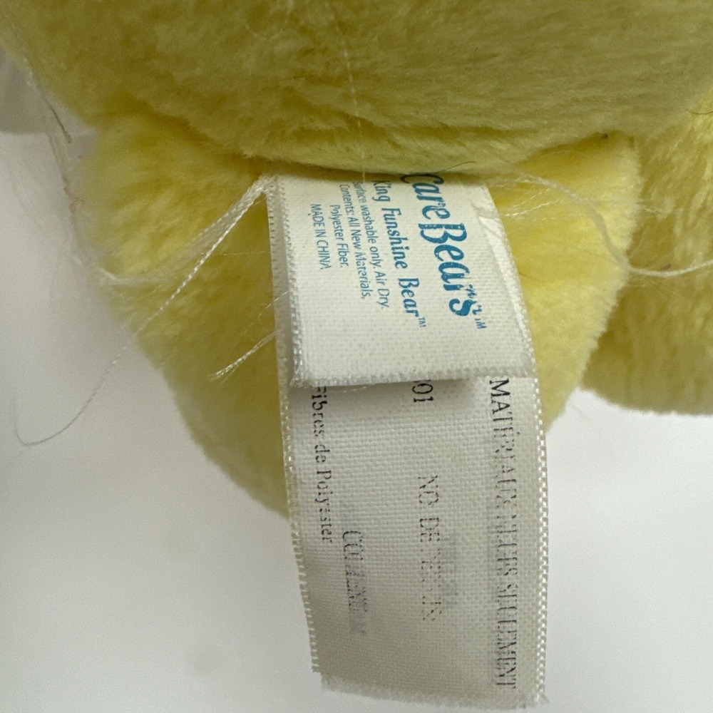 Lot of 2- Care Bears vintage Best Friend Bear 2004‎ And King Funshine Bear 2004 - Picture 9 of 10